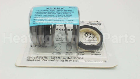 186860 Xylem-Bell & Gossett Seal Kit,1 1/4"Id,All Iron