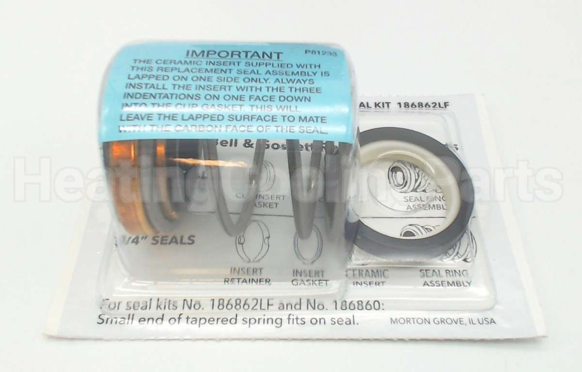 186862LF Xylem-Bell & Gossett Seal Kit#1,1 1/4"Id Brz. Fit.