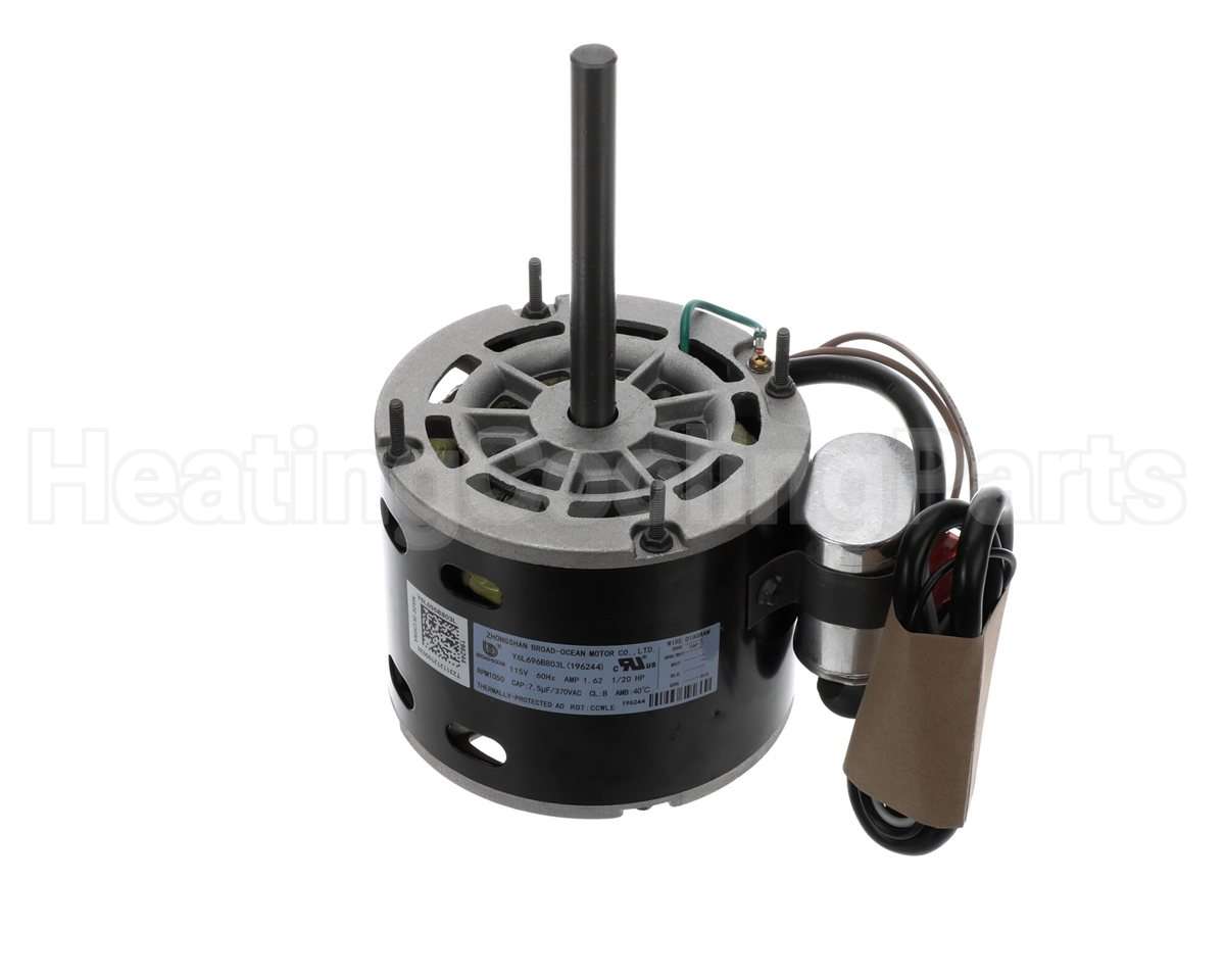 196244 Reznor 1/20Hp Fan Motor 1050Rpm 115V