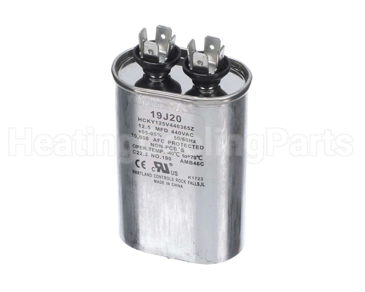 19J20 Lennox 12.5Mfd 440V Ovalruncapacitor