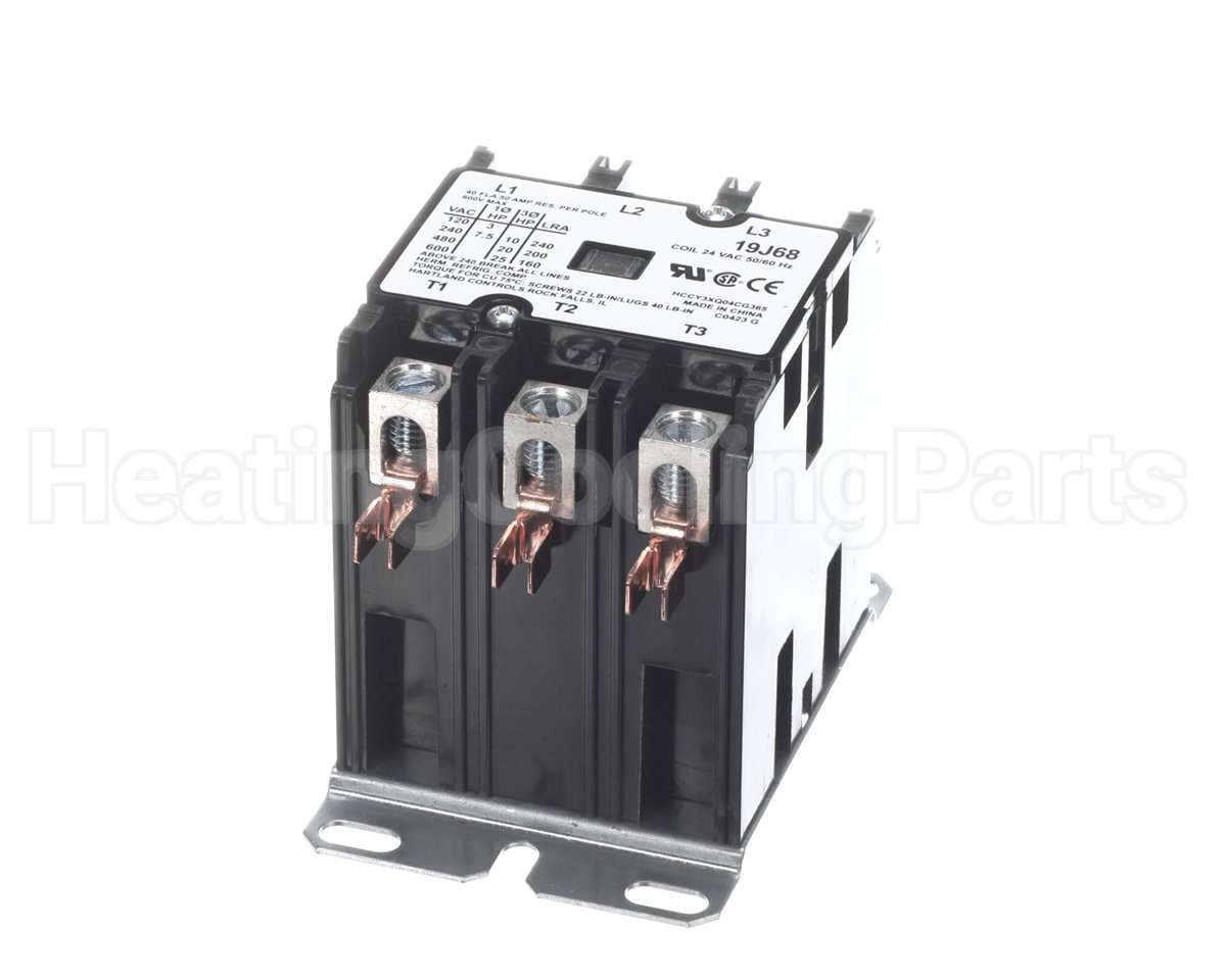 19J68 Lennox Contactor 40Amp3Pole24V Dp