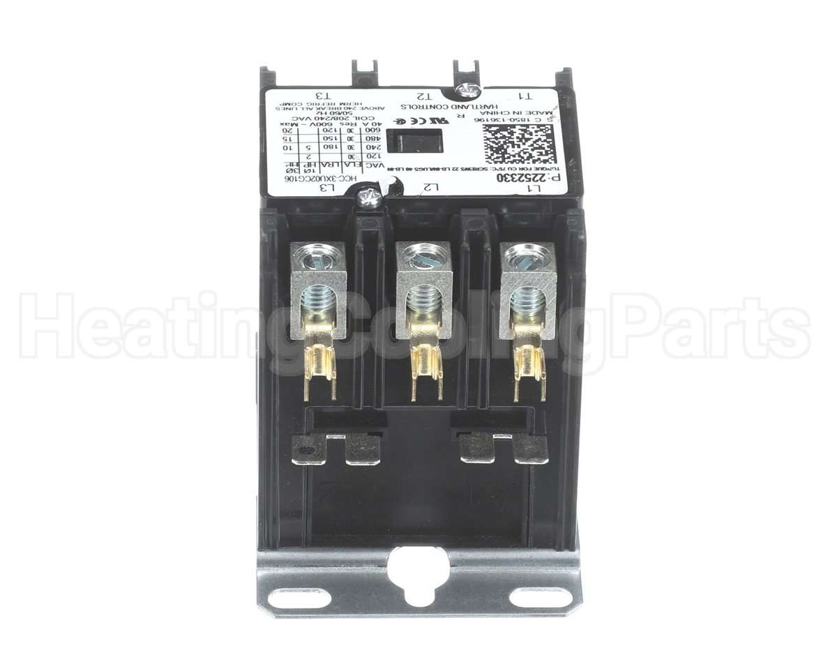 2252330 Heatcraft Refrigeration Contctr Open30Amp3Pole208-240V