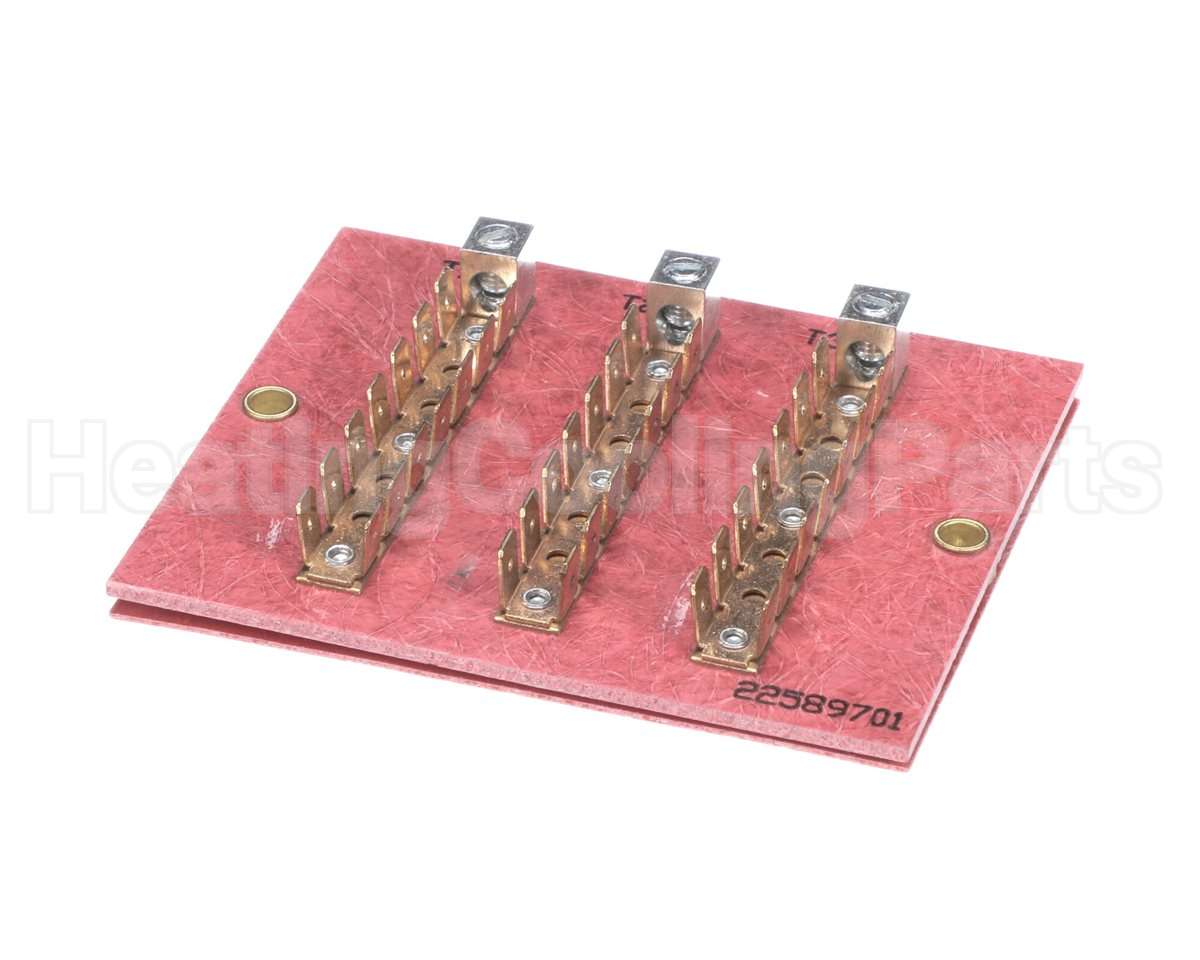 22589701 Compatible Heatcraft 3 Pole Terminal Block