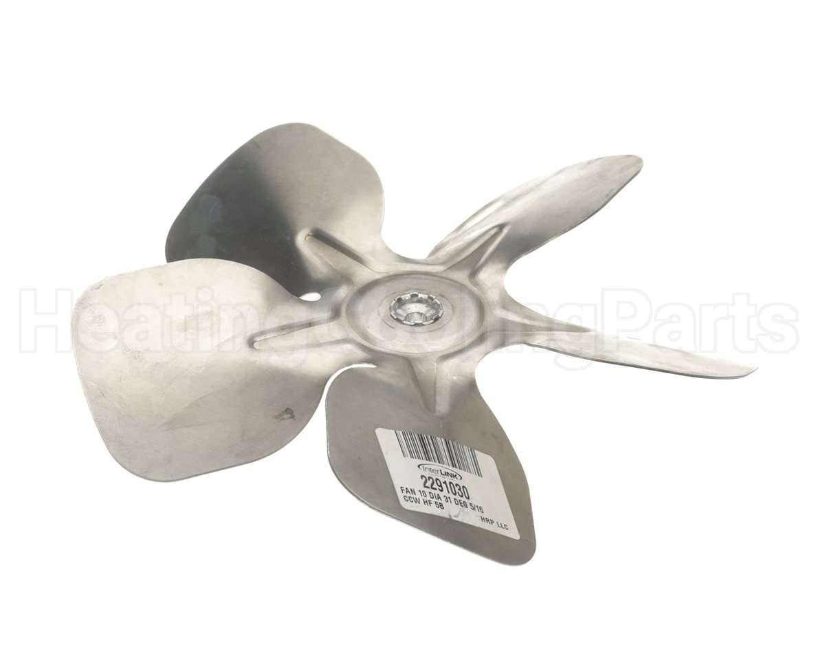 2291030 Heatcraft Refrigeration 5Bld 10Dia 31Deg Ccw 5/16"Bore