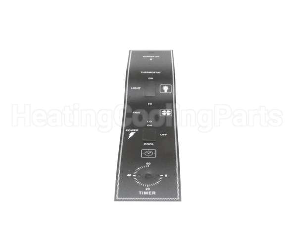 2521 Royal Range Control Panel Decal