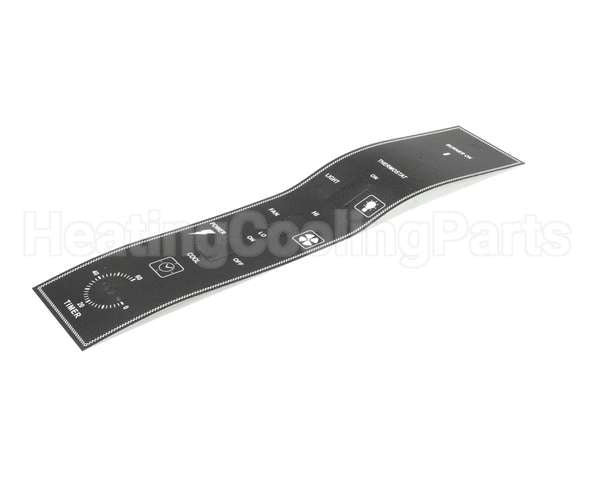 2521 Royal Range Control Panel Decal