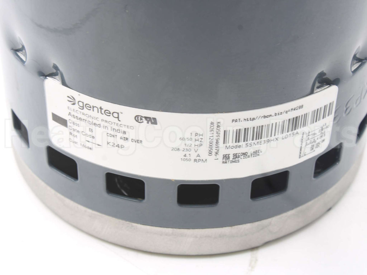 27W72 Lennox 1/2Hp 208-230V 1200Rpm Blw Mot