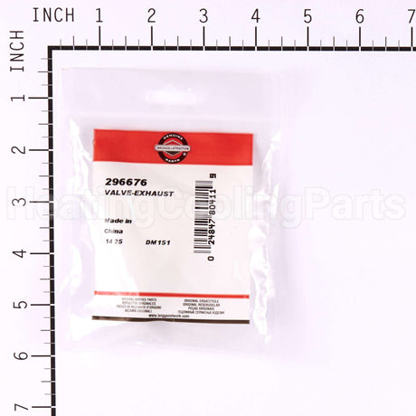 296676 Briggs & Stratton Valve-Exhaust