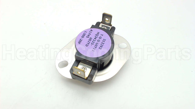 34333002 International Comfort Products 280-300F Auto Limit Switch