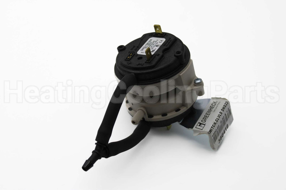 386418 Greenheck Air Pressure Switch Dual