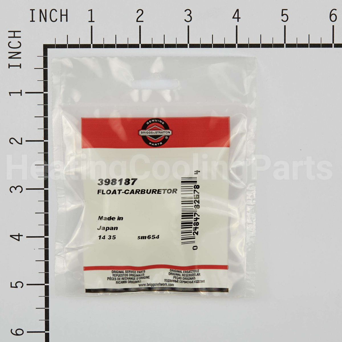 398187 Briggs & Stratton Float-Carburetor