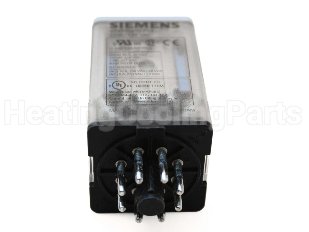 3TX7112-1LF13 Siemens Industrial Controls 8Pin,120V,Dpdt,16Amp Relay