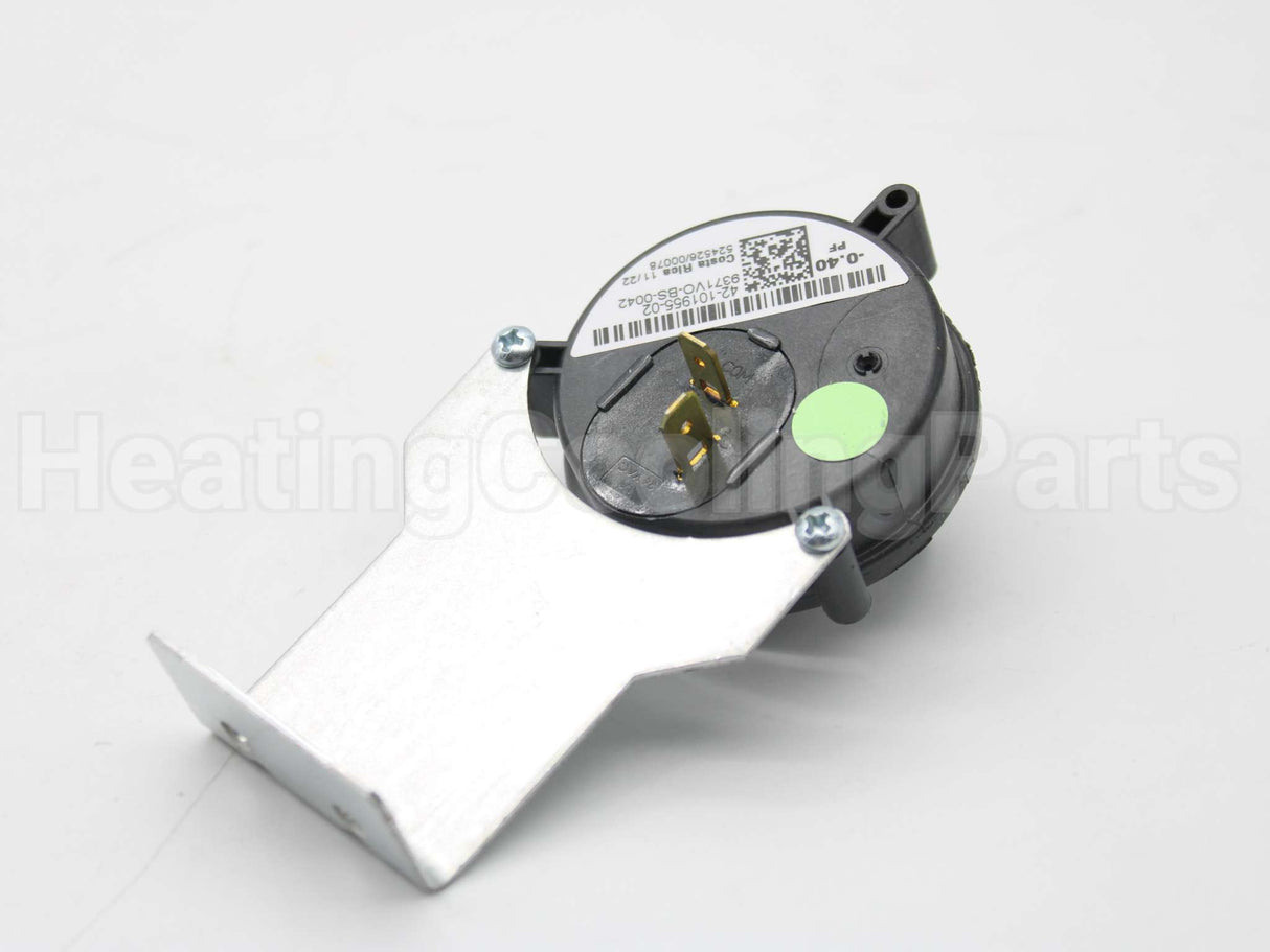 42-101955-02 Rheem-Ruud -.4"Wc Spst Pressure Switch