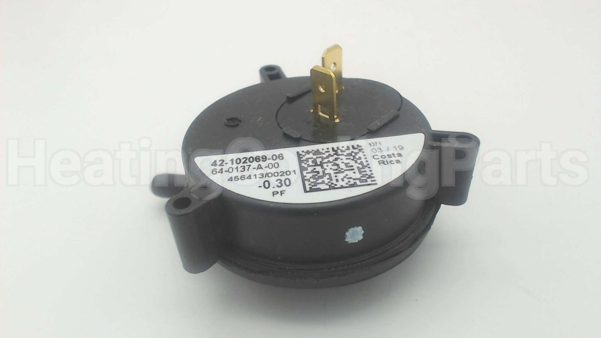 42-102069-06 Rheem Pressure Switch -0.30Pf