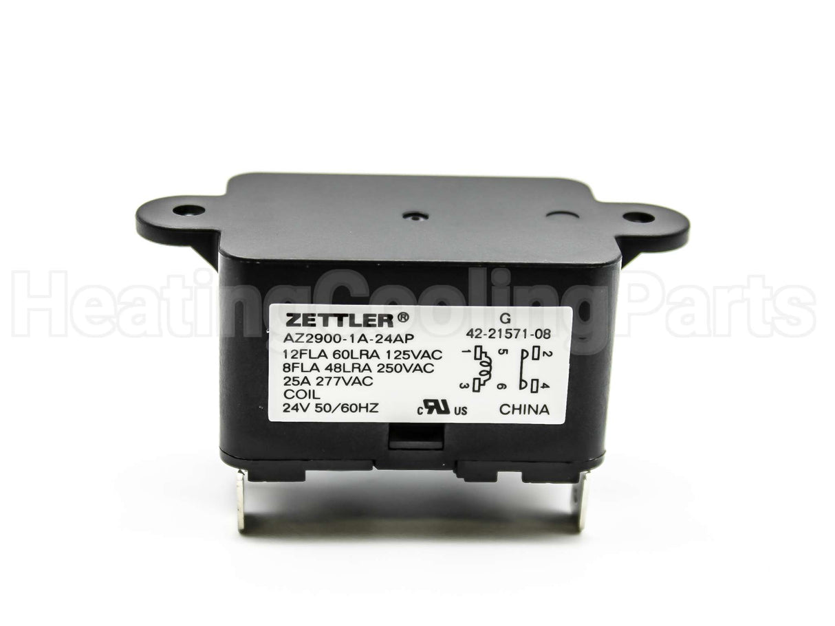 42-21571-08 Rheem-Ruud 24V Spst N/O Relay