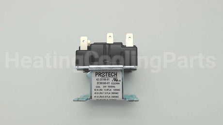 42-25106-01 Rheem-Ruud 24V Dpdt Defrost Relay