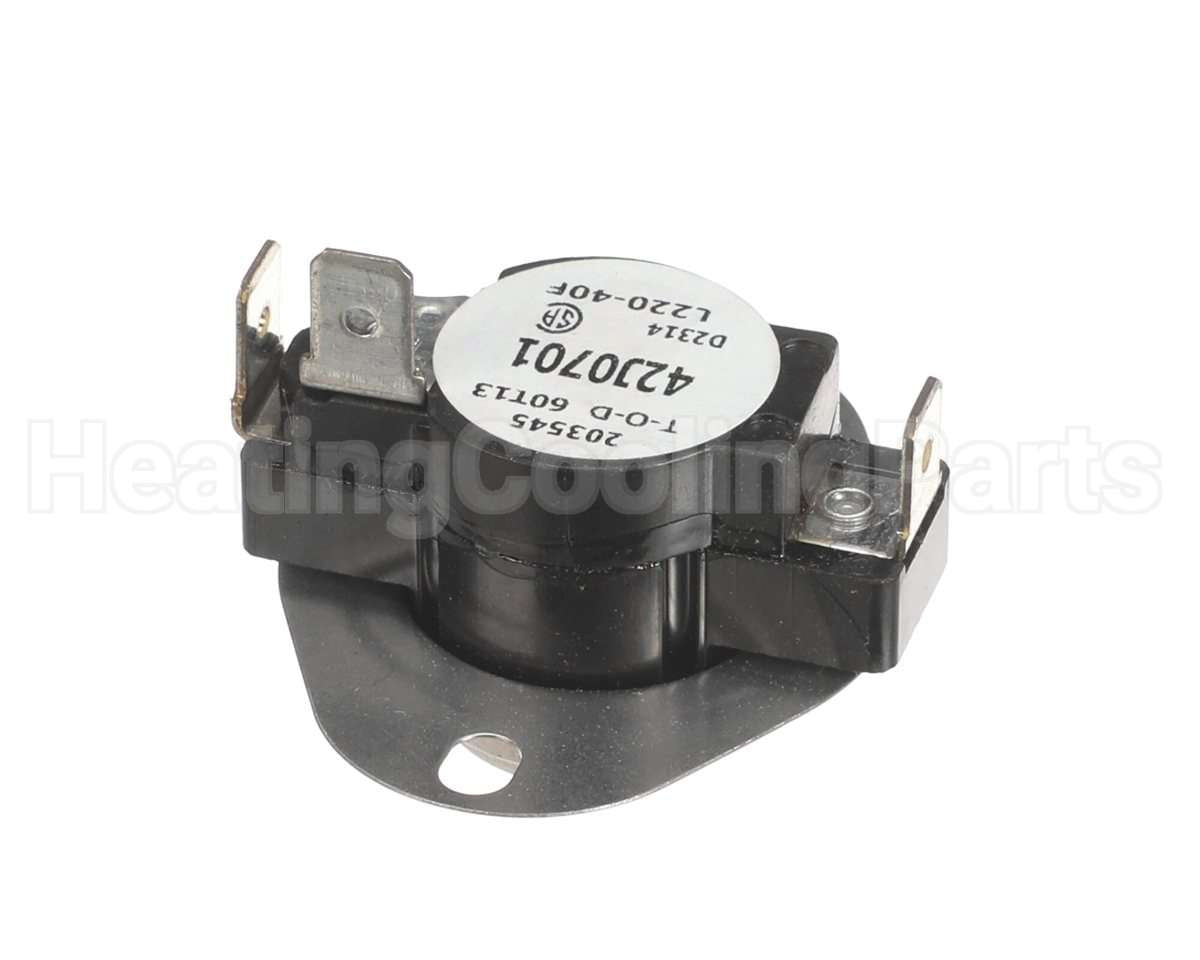 42J07 Lennox 180-220F Auto Limit Switch