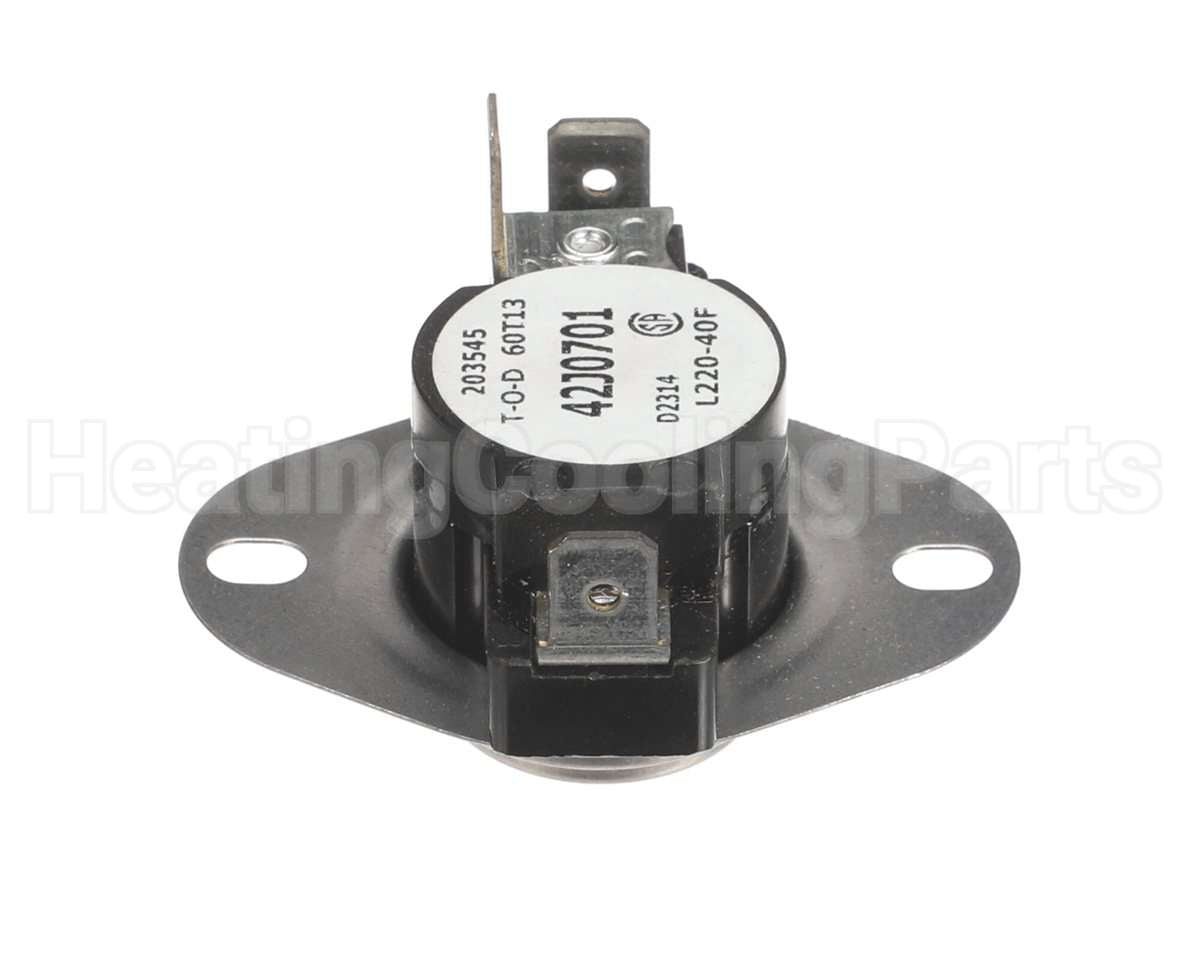 42J07 Lennox 180-220F Auto Limit Switch