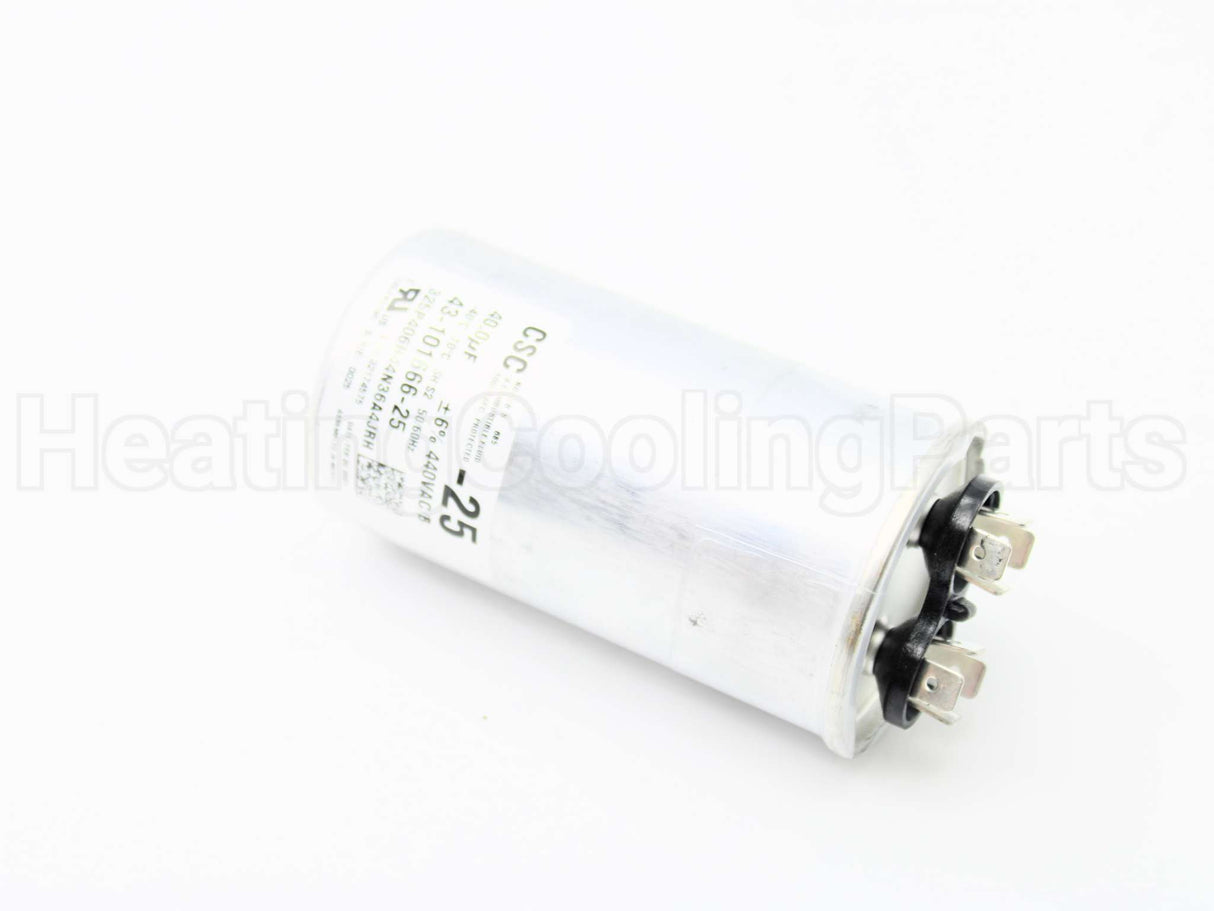 43-101666-25 Rheem-Ruud 40Mfd 440V Round Capacitor