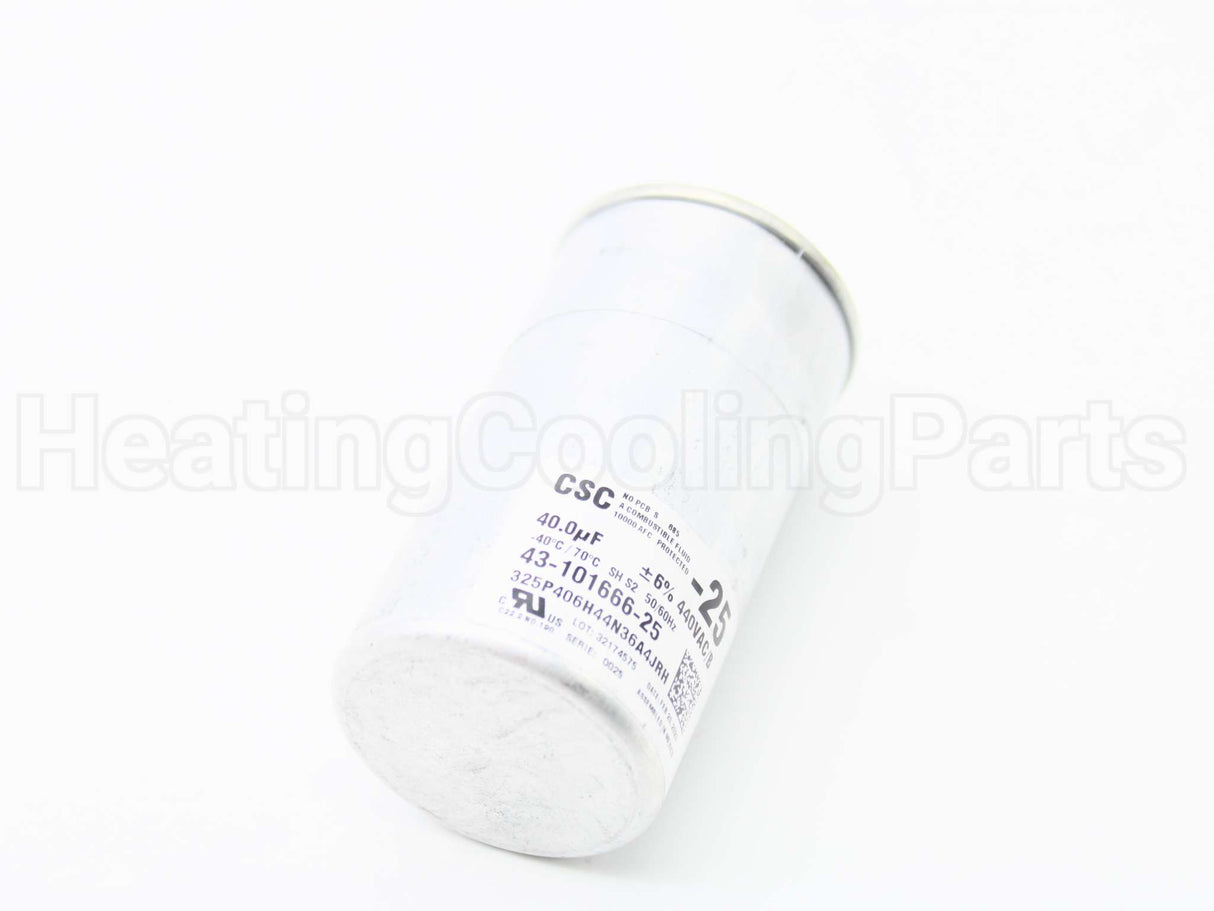43-101666-25 Rheem-Ruud 40Mfd 440V Round Capacitor