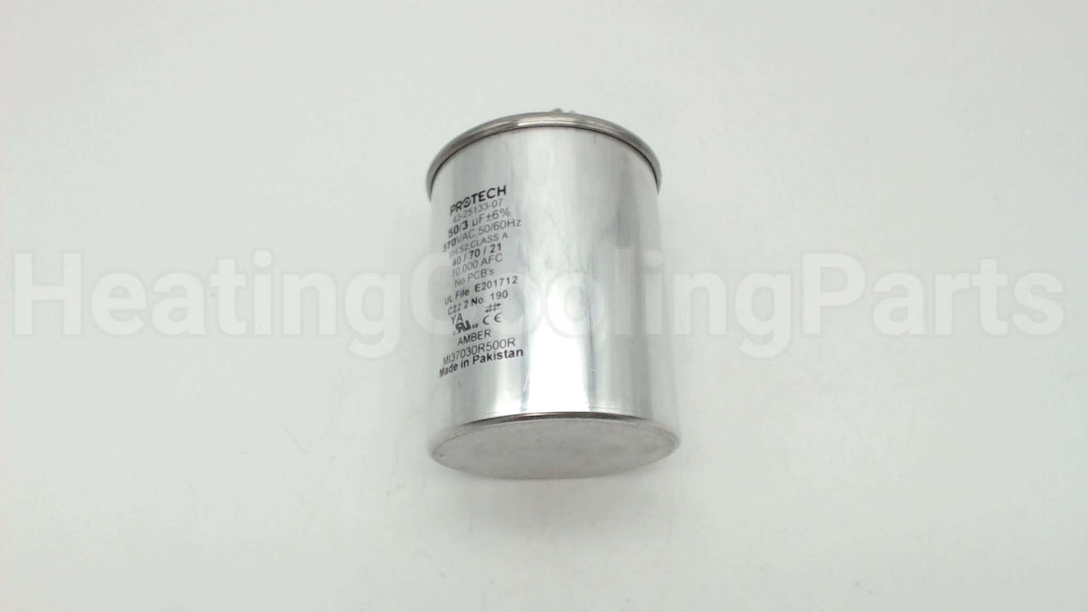 43-25133-07 Rheem-Ruud Dual Capac 50/3 Mfd 370V Round