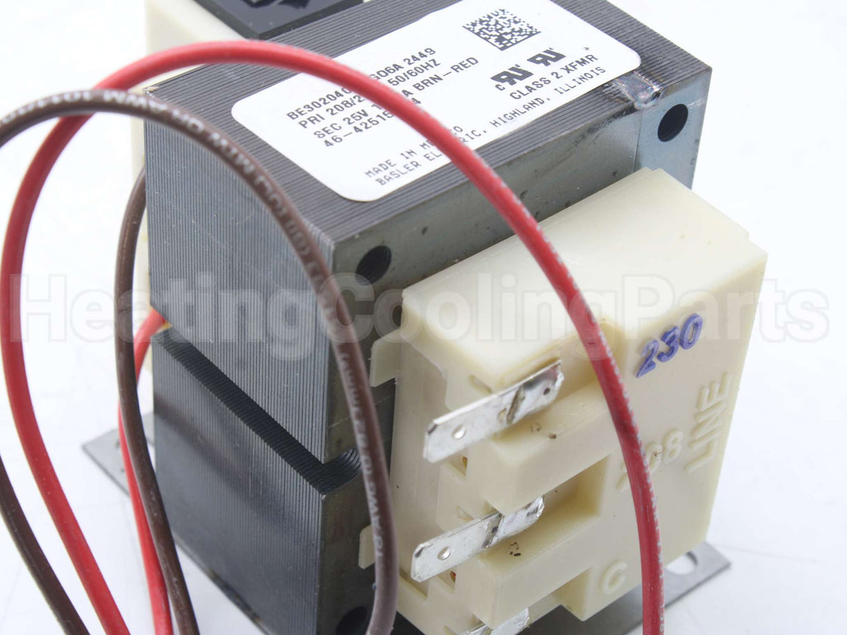 46-42515-04 Rheem-Ruud 208/230-24V 100Va Transfomer