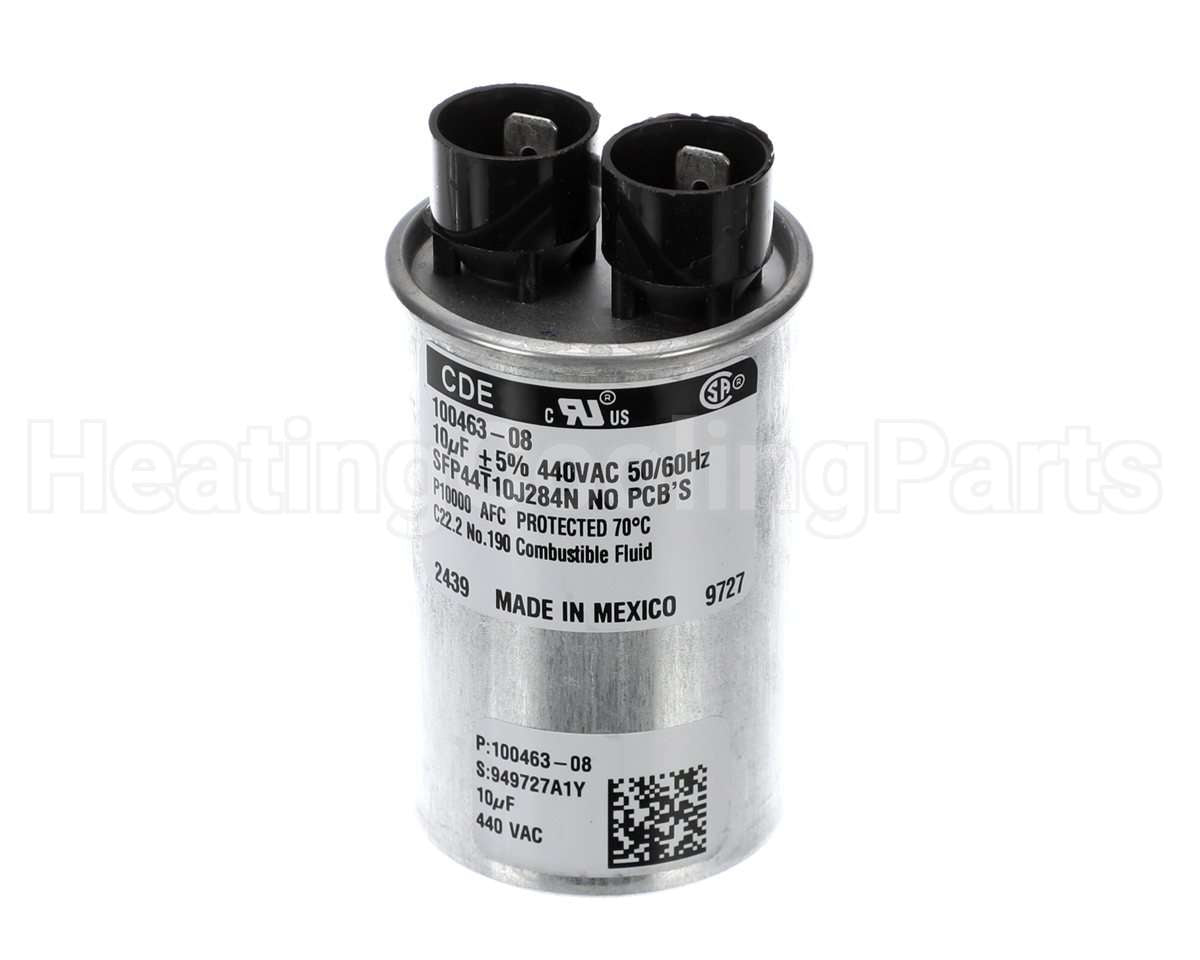46W21 Lennox Run Cap 10Mfd At 440Vac Round