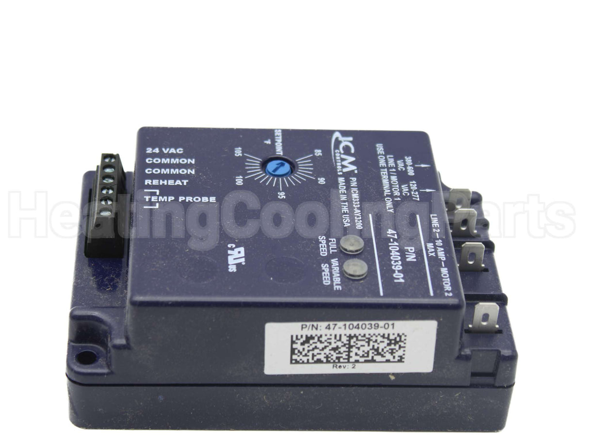 47-104039-01 Rheem-Ruud Outdoor Fan Mtr Controller