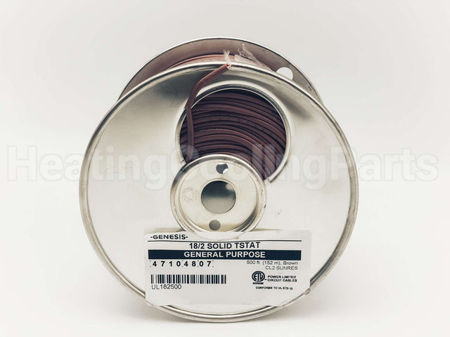 47104807 Honeywell 18/2 Solid Cl2(Pvc)Tstat 500Ft
