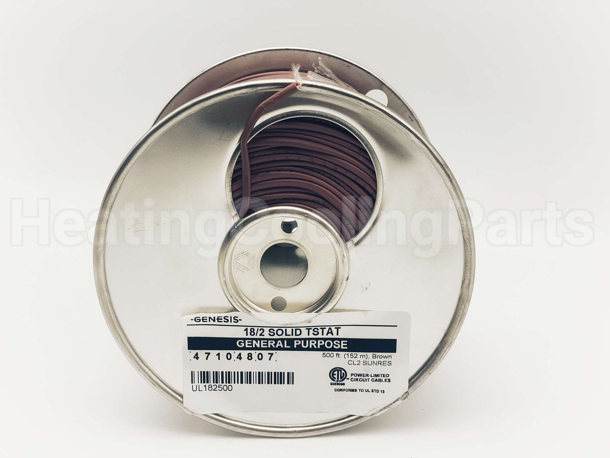 47104807 Honeywell 18/2 Solid Cl2(Pvc)Tstat 500Ft