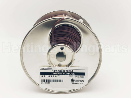 47104807 Honeywell 18/2 Solid Cl2(Pvc)Tstat 500Ft