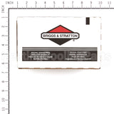 499953 Briggs & Stratton Carburetor