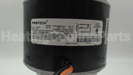 5455 Nidec-Us Motors 1/3Hp 1075Rpm 208-230V 5.6"Dia
