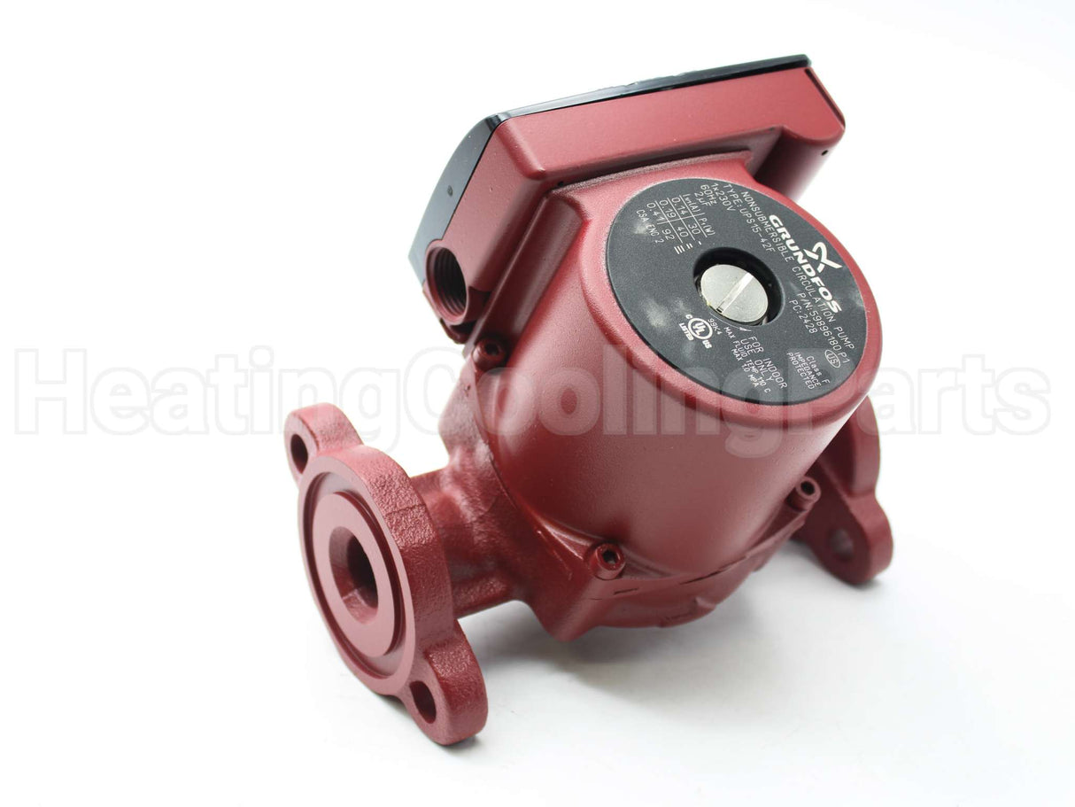 59896180 Grundfos Ups15-42F Ci 3Spd 1/25Hp 230V