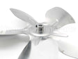 60837001 Lau 5Bld 10" 31Deg 5/16 Cw Fan Bld