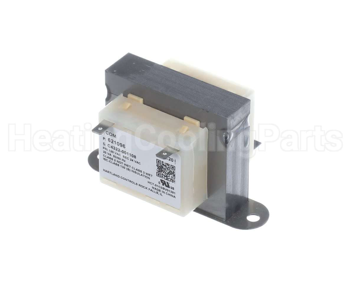 621096R Nordyne 120V-Pri 24V-Sec 20Va Tranfor