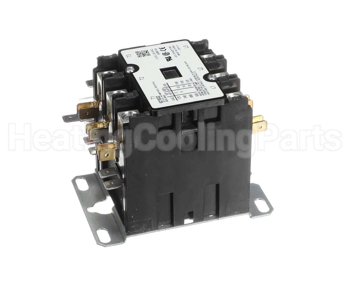 621832R Nordyne Contactor, 3P 30A 24V W/Auxswi