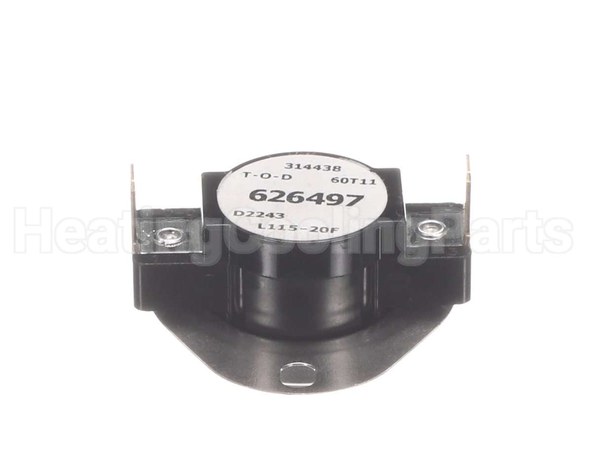 626497R Nordyne 95-115F Limit Switch Auto