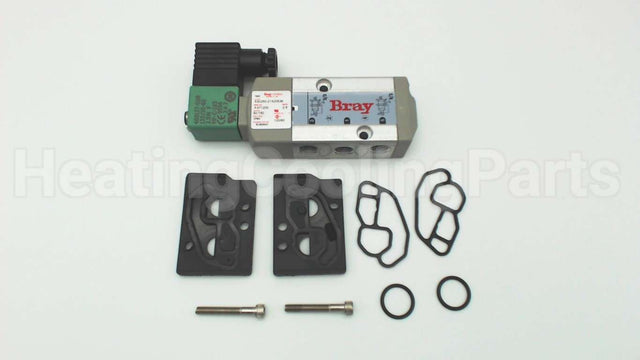 630250-21520536 Bray Commercial 1/4" 120V Din Connect Solenoid