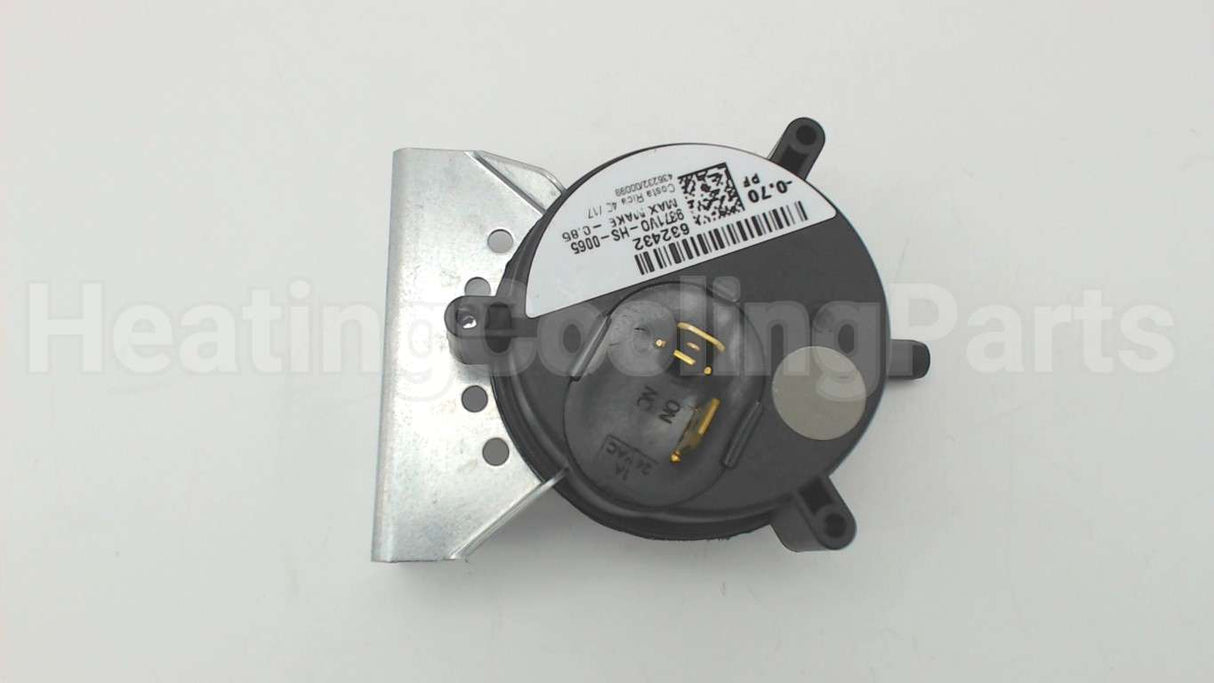 632432R Nordyne Pressureswitch,(-)0.70Pf