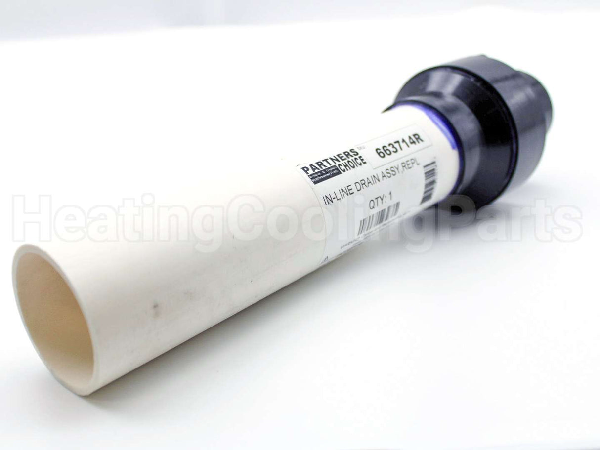 663714R Nordyne In-Line Drain Assembly