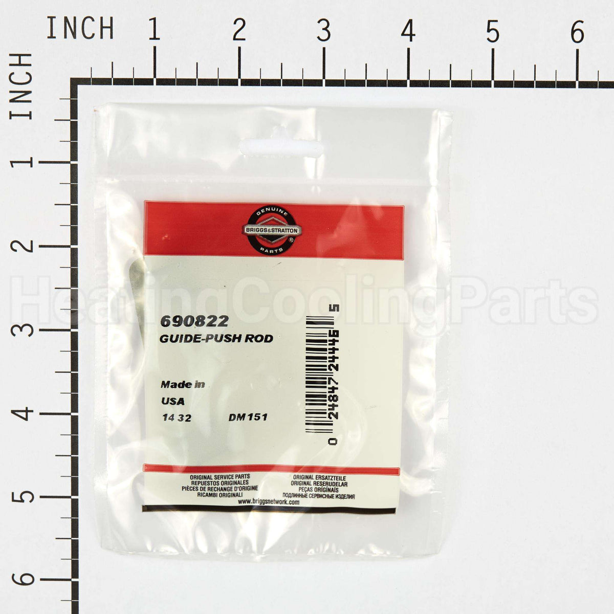 690822 Briggs & Stratton Guide-Push Rod