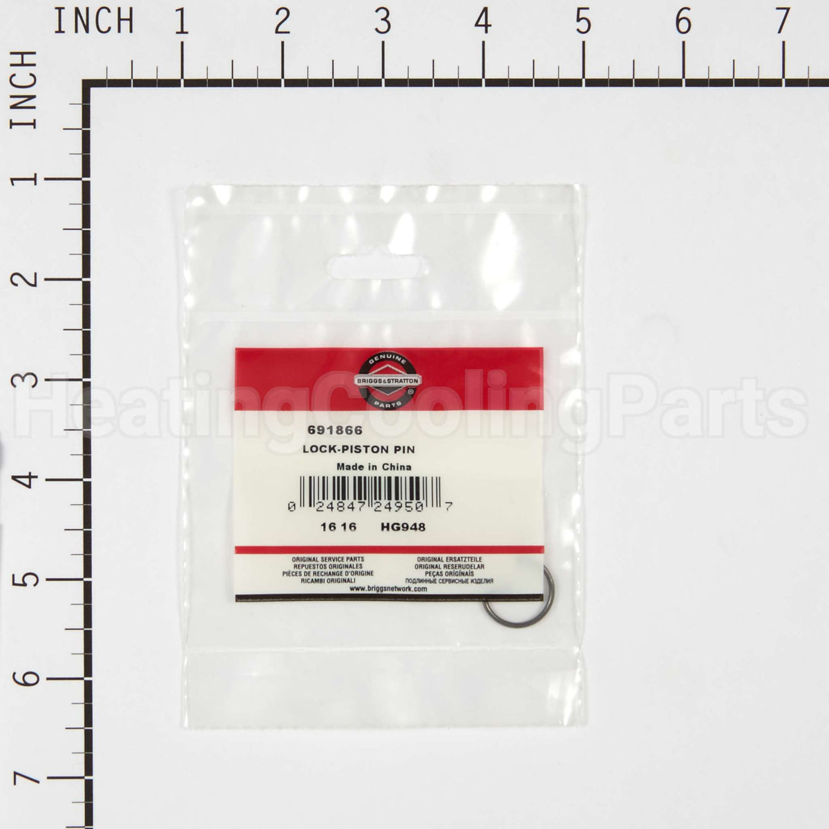 691866 Briggs & Stratton Lock-Piston Pin