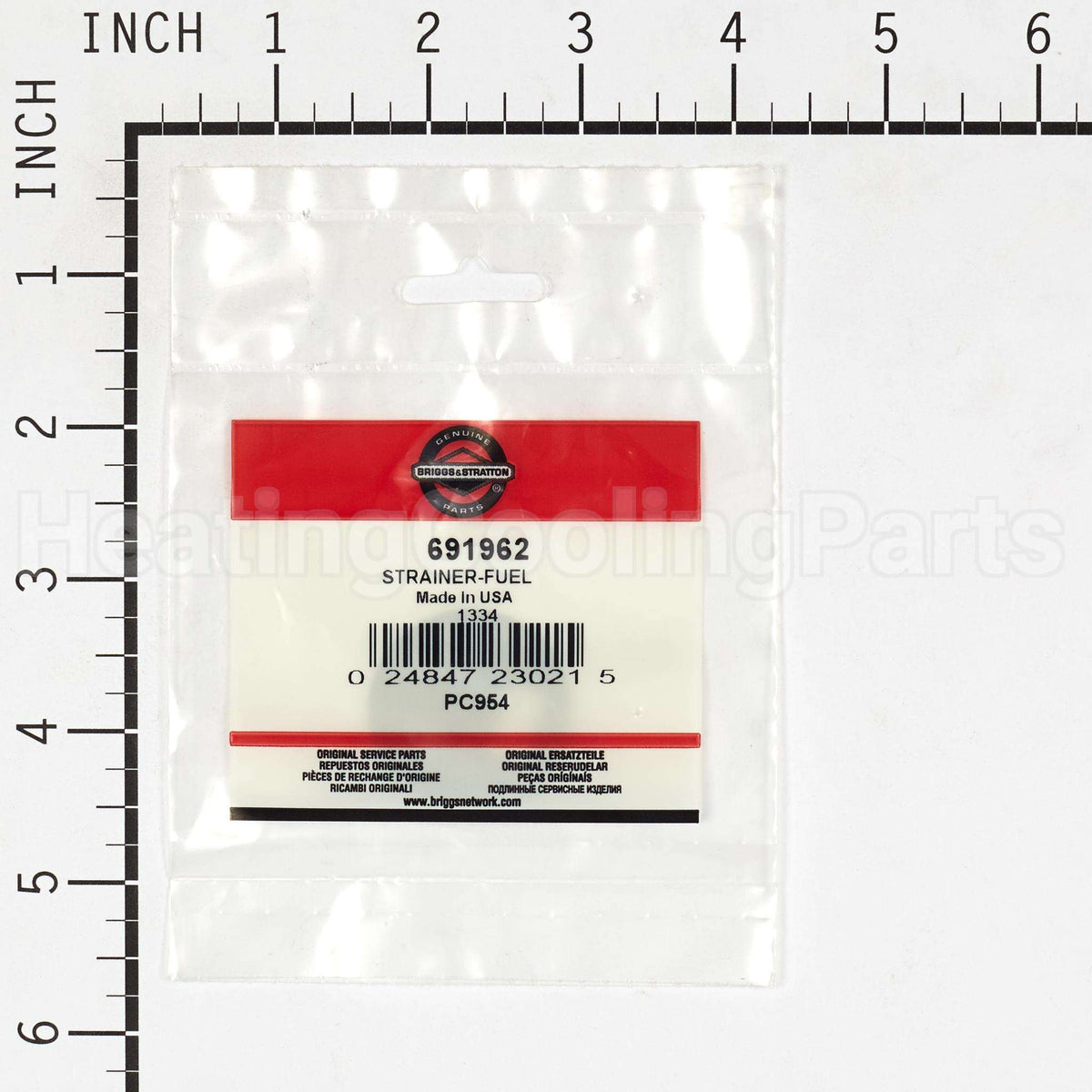 691962 Briggs & Stratton Strainer-Fuel