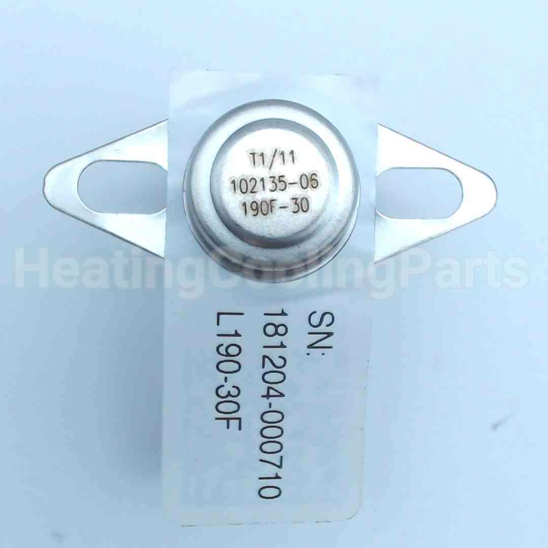 69W39 Lennox 190F Limit Control