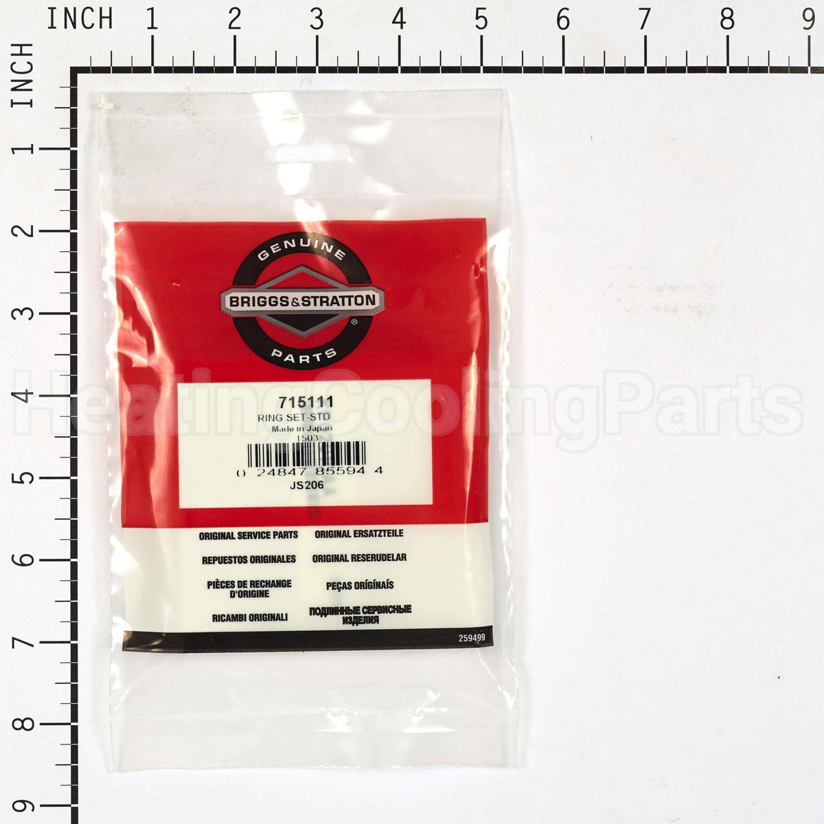 715111 Briggs & Stratton Ring Set-Std