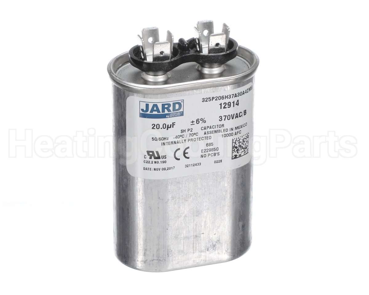 71533719 International Environmental 20Mfd 370V Oval Run Capacitor