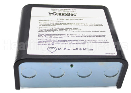 750-HW-MT-120 Xylem-Mcdonnell & Miller Electhwcow/Rst&Test #176236