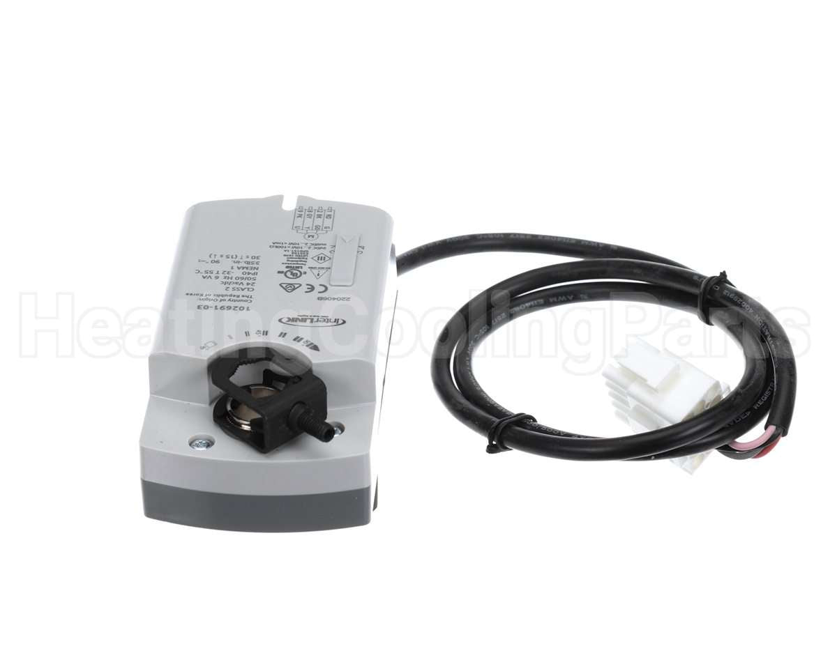 77W92 Lennox 24V 35#Torque Nema 1 Actuator