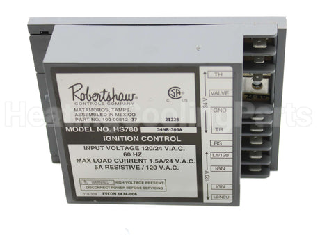 780-787 Robertshaw Hs780-34Nr-306A Ignition Mod
